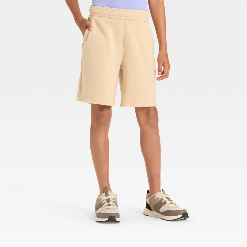 Art Class Cream Kids Casual Shorts